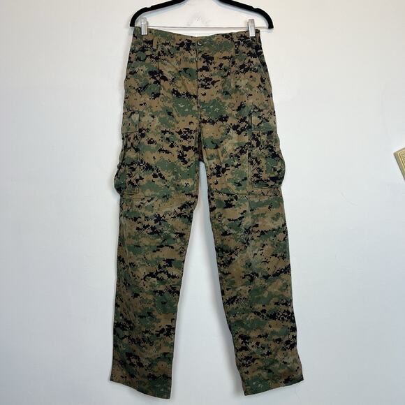Vintage Digital Camo cargo pants Small regular 29 x 32 unisex grunge skater 90s - Picture 1 of 12